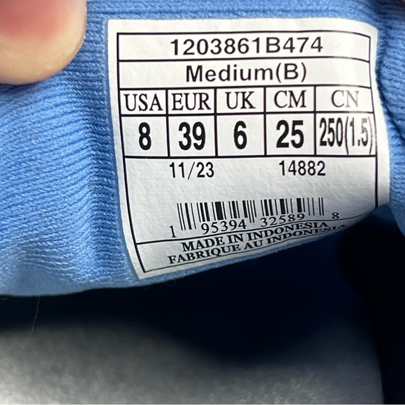 Brooks Revel 6 Women's Size 8 Blue Athletic Running Shoes Sneakers 1203861B474 - Picture 7 of 9